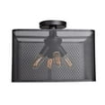 thumbnail image 1 of Access Lighting 50920-BL 16 in . Epic 4 Light Black Semi Flush Mount Ceiling Light, 1 of 1