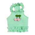 thumbnail image 2 of Visland Dog Dress Sweet Style Nice-Looking Cotton Pet Little Cherry Dress for Puppy, 2 of 6