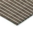 thumbnail image 4 of Addison Rugs Chantille Indoor/Outdoor Transitional Stripes Brown Washable Rectangle Rug, 8' x 10', 4 of 6