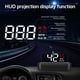 thumbnail image 4 of Advertencia de Sobrevelocidad de Voltaje de HUD Del Velocímetro de Pantalla de GPS de Coche Digital, 4 of 9