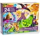 thumbnail image 1 of Rompecabezas de suelo de dinosaurios Melissa & Doug, 24 piez, 1 of 1