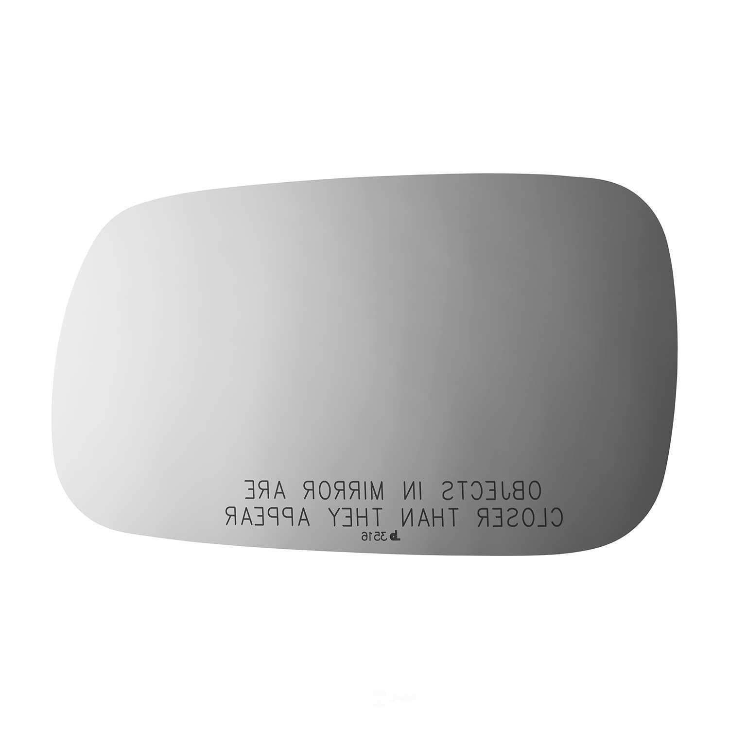 Burco Side View Mirror Replacement Glass - Clear Glass - 3516