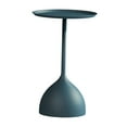 thumbnail image 3 of Elodie Petite Table d'Appoint Ronde Ornement Table Basse pour Balcon Intérieur Salon Bleu, 3 of 8