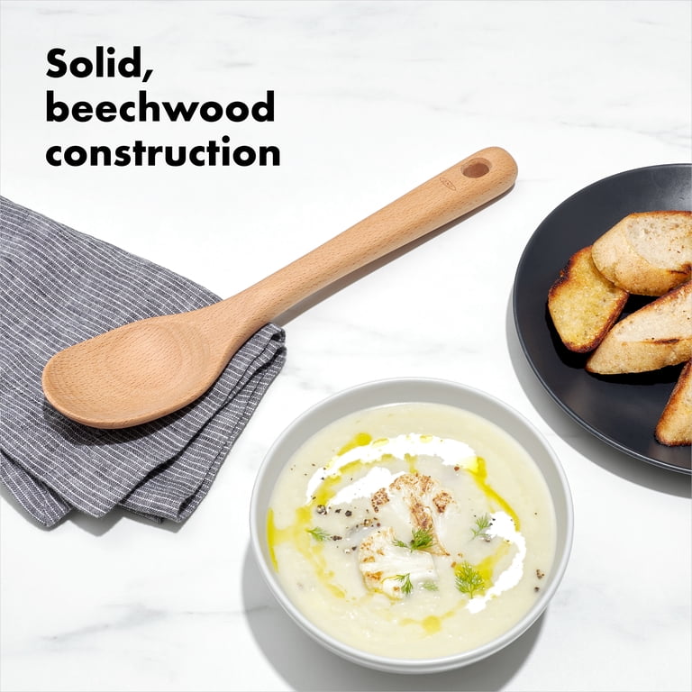 OXO Softworks Wooden 3-Piece Cooking Spoons - Walmart.com