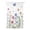 Sky Blue Pink Green, variant on Sheer Curtains 63 Inch Length, Spring Floral Semi Sheer Curtains Light Filtering Window Treatment, Pink Blue Flowers Butterfly Wooden Privacy Voile Drapes for Living Room Bedroom 52x63 Inch