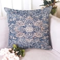 thumbnail image 2 of Ethnic Pattern Boho Pillow Cover 18x18 Inch Southwest Farmhouse Pillow Cover Home Decor Cotton Linen Throw Pillow Case Cushion Cover for Sofa Couch Boho13-14, 2 of 6