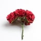 thumbnail image 5 of Cabezas de Flores Flores Artificiales Flores Flores Ramo Artificial para El Día de San Valentín Cumpleaños de Navidad rojo 4x8cm, 5 of 9