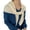 Milk white, variant on Crosses Weave Design Scarf Acrylic Fabric All Day Comfort Winter Accessory For Unisex Family Matching
