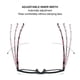 thumbnail image 3 of Visual Fatigue Relief Multifocal Reading Glasses Anti Blue Rays Presbyopic Glasses(+100 Green), 3 of 4