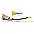 thumbnail image 3 of MKHSQHDG Today's Deals to Rca Red White Yellow Video One Minute Three Av Conversion 3.5Mm Female Audio Conversion, 3 of 8