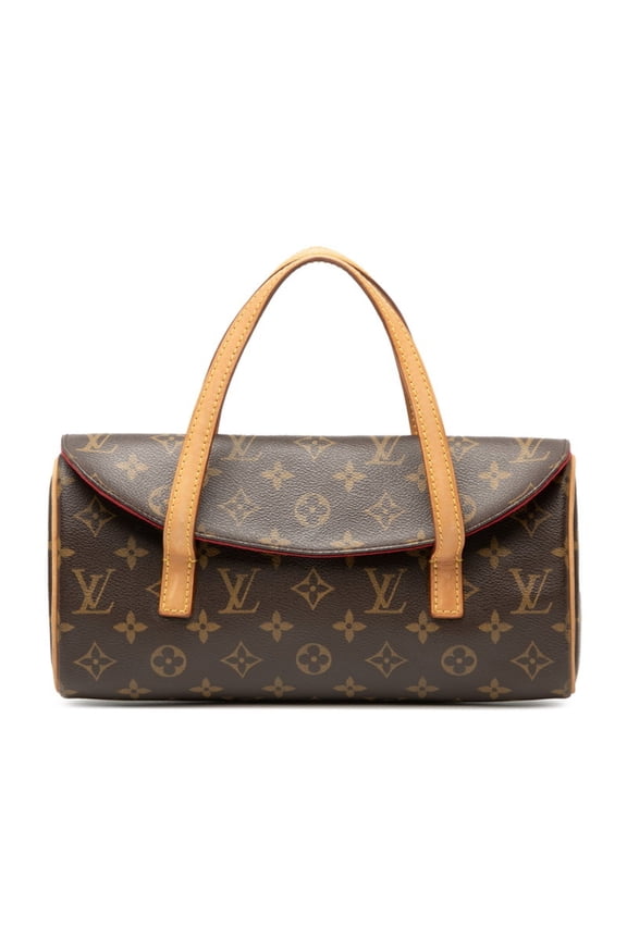 Pre-Owned Louis Vuitton Monogram Sonatine Handbag M51902 Brown Leather Women's LOUIS VUITTON