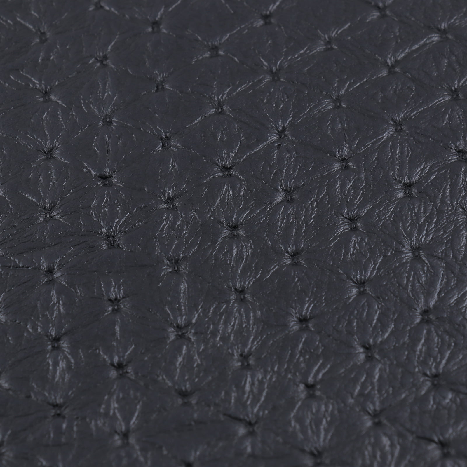 46x135cm Matte Diamond Embossed Faux Leather Fabric Soft
