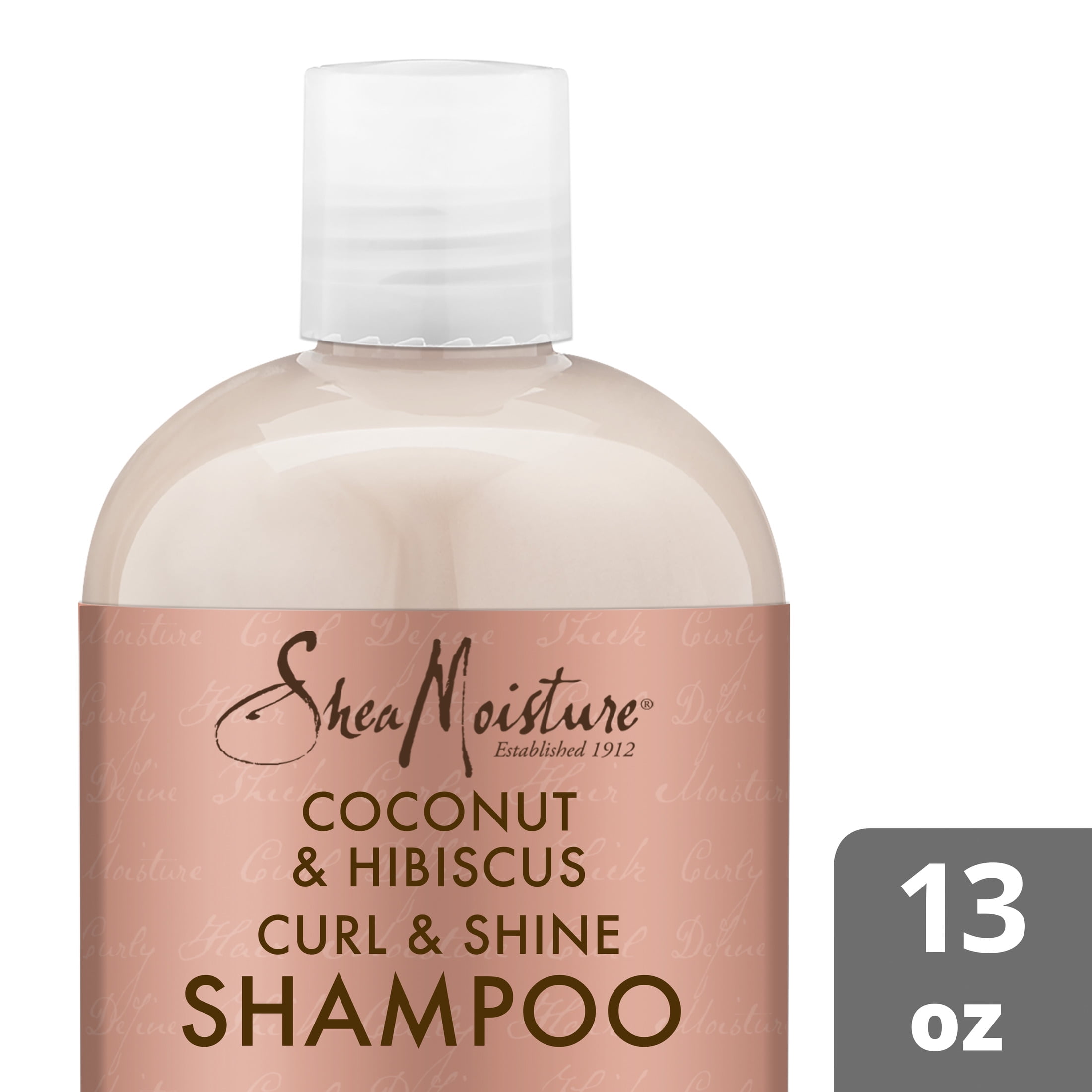 SheaMoisture Coconut and Hibiscus and Shine Shampoo 13 fl - Walmart.com