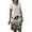 White formal dresses for women, variant on Wycnly Formal Dresses for Women Beach Soft Cotton Linen Plus Size Tunic Midi Sundresses Short Sleeve V-Neck Daisy Print 2024 Summer Knee-Length Dress Green XXL