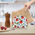 thumbnail image 2 of Yayeee Napkin Holder for Table Kitchen Paper Tissue Organization, Vibrant Strawberries, 2 of 8