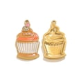thumbnail image 4 of Playful Ice Cream/Cup/Phone Shaped Smooth Enameled Pendant Stylish Metal Jewelry Crafting Supply Keychain Accessories, 4 of 8