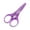 Purple, variant on Compact Handheld Craft Scissors, Precision Small Scissors for Paper Trimming, Scrapbooking and Detailed DIY Projects