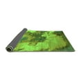 thumbnail image 2 of Ahgly Company Indoor Square Oriental Green Industrial Area Rugs, 8' Square, 2 of 4
