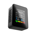 thumbnail image 2 of Detector de dióxido de carbono por infrarrojos cinco en uno, detector de CO2, monitor portátil de temperatura, humedad y calidad del aire, 2 of 4