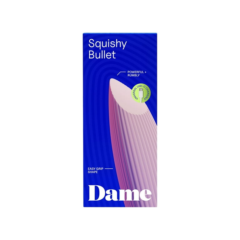 Dame Zig Squishy Bullet Travel, Waterproof, and USB-C Rechargeable Vibrator - Light Pink - Walmart.com Dame Zig Squishy Bullet Travel, Waterproof, and USB-C Rechargeable Vibrator - Light Pink - Walmart.com