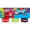Kool-Aid Sugar-Sweetened Strawberry, Lemon Lime & Grape Artificially Flavored Jell-O Ready-to-Eat Jello Cups Gelatin Snack Variety Pack, 12 ct Cups