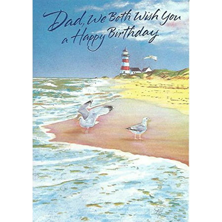 Dad, We Both Wish You a Happy birthday (BT), Cover: Dad, We Both Wish You a Happy birthday By Image Arts Ship from (Best Happy Birthday Wishes)