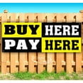 thumbnail image 1 of Buy Here Pay Here 13 oz Vinyl Banner With Metal Grommets, 1 of 4