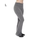 thumbnail image 1 of Pantalones De Yoga Pantalones De Pierna Ancha De Cintura Alta Pantalones Largos Elásticos De Mujer, Gris, L,Grey,L, 1 of 5