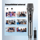 thumbnail image 5 of 2 Micrófono Inalámbrico Profesional De Karaoke Con Receptor Belug, Negro, 5 of 5