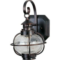 Maxim Portsmouth One Light 13-Inch Outdoor Wall Light - Oil Rubbed Bronze - 30502CDOI