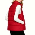 thumbnail image 5 of Yutgune Women's Lightweight Puffer Vest Stand Collar Zip Up Jacket with Pockets, 5 of 8