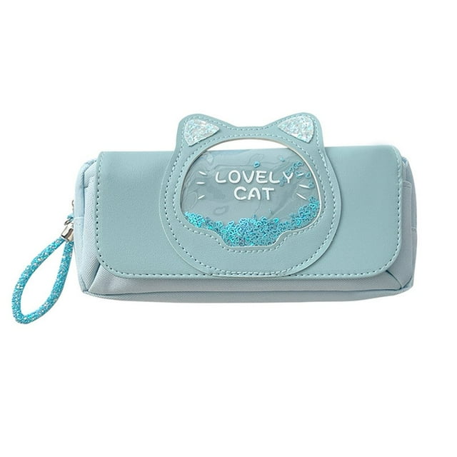 Pencil Pouch Organized Large Capacity Durable Cartoon Style Pen Bag