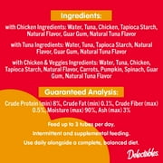 Hartz Delectables Squeeze Up Variety Packs Interactive Lickable Wet Cat Treats, 20 Count