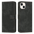 thumbnail image 2 of for iPhone 15 Wallet Case, Classic PU Leather Shockproof Folio Flip Stand Magnetic Closure Money Pocket Simple Business Purse Card Slots Case Cover for iPhone 15, Black, 2 of 12