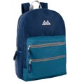 thumbnail image 3 of 24 Pack of Two Tone Mesh Side Pocket Backpacks for Camping, Commuting and Travel in Male Colors Pack, 3 of 7