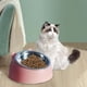 thumbnail image 5 of Cuenco para perros y gatos, alimentador de agua antideslizante para alimentos, contenedor de protección para el cuello, de alimentación, , Rosado Sunnimix Cuencos para gatos, 5 of 5