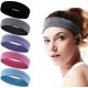 thumbnail image 1 of ZHAOCHENG Diademas deportivas para mujer, diademas deportivas para mujer y hombre, 5 piezas de bandas para el sudor para hombre y mujer, diademas que absorben el sudor, 1 of 5