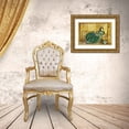 thumbnail image 3 of Hassam, Childe 24x18 Gold Ornate Wood Framed with Double Matting Museum Art Print Titled - April The Green Gown, 3 of 4