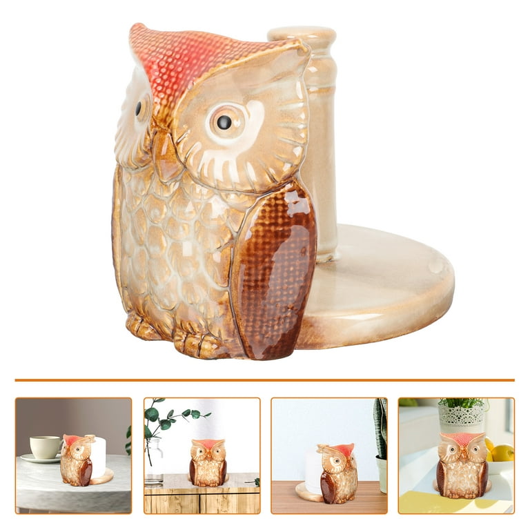 Owl Toilet-Paper Holder