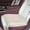 White, variant on Car Front Seat Cushion, Soft Warm Faux Rabbit Fur Winter Auto Seat Cover, Fluffy Plush Vehicle Seat Protector Pad with Non-Slip Backing, Car Accessories for Home and Office Chair