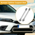 thumbnail image 3 of Unique Bargains 2pcs 10cm Adjustable Front Bumper Lip Splitter Strut Silver Tone, 3 of 6