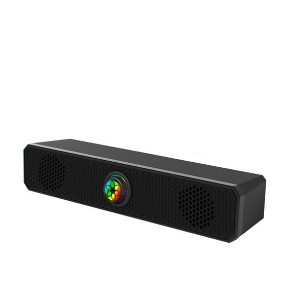 CASAFUN Immersive Audio Computer Speaker: Bluetooth & Wired Connectivity, Powerful Subwoofer, Unique Illuminated Design for Home Party Outdoor Travel Camping