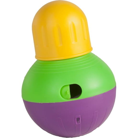 Interactive Dog Pet Toy, Large, Yellow/Green/Purple