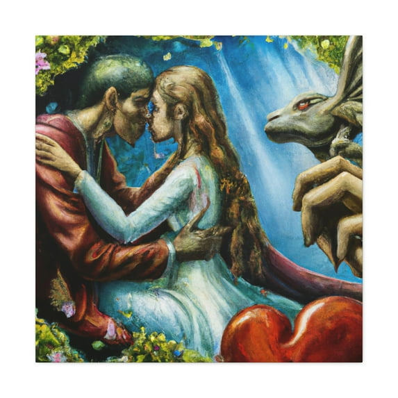 Love's Puzzle Revealed - Canvas