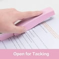 thumbnail image 2 of Deli Stapler, Desktop Stapler, Office Stapler, 20 Sheet Capacity, Includes 1000 Staples and Staple Remover, Pink, 2 of 6