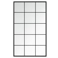 thumbnail image 2 of vidaXL Wall Mirrors 4 pcs Black 100x60 cm Metal, 2 of 4