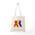 thumbnail image 5 of CafePress - Ribbons For All Tote Bag - Unisex Canvas Tote Bag, Beige, 1-Piece, 5 of 6