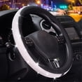 thumbnail image 1 of Fundas para volante de coche para niñas, funda para volante de coche con diamantes para mujeres, accesorios ostentosos para coche, 1 of 6