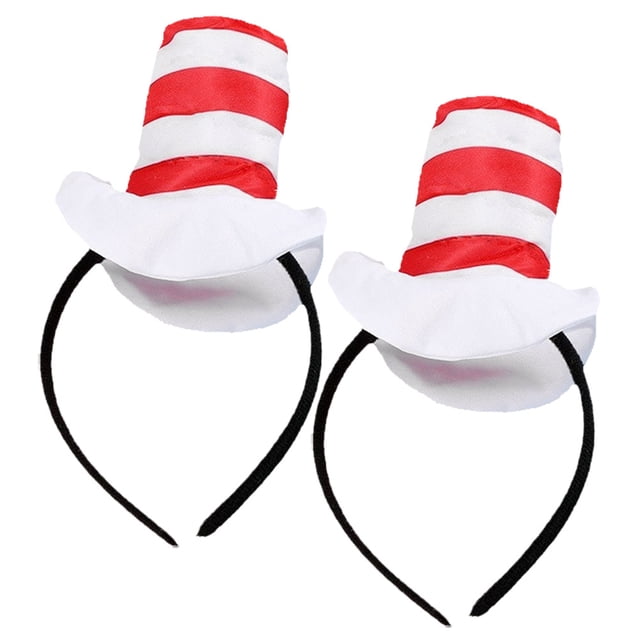 2 diademas estilo sombrero, decorativas, para fiestas, accesorios de cosplay