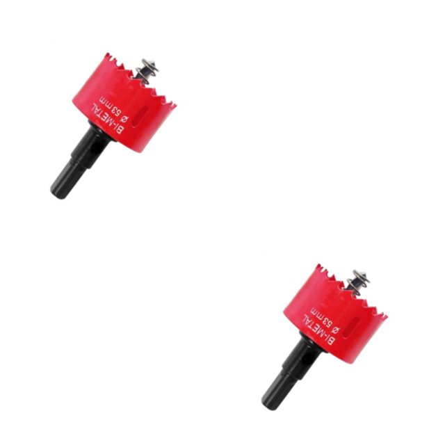 Riwesomey Cortador de agujeros de metal de precisión, eficiente y profesional para un diámetro preciso de sierras de . Type1 NO1